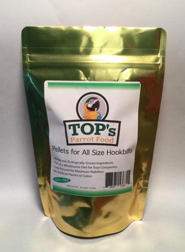TOP's Pellets for All Size Hookbills